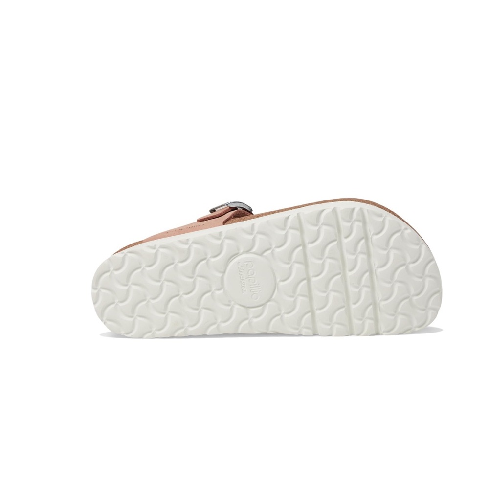 Birkenstock® Papillio Gizeh Platform Sandal - Nubuck. - Picture 5 of 11